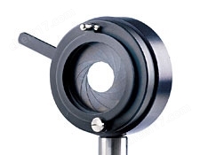 可变光圈含滤光片支撑架及接杆