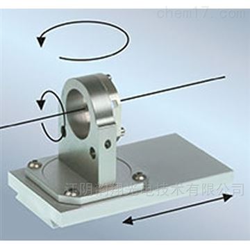 安装控制台用于激光二极管光束