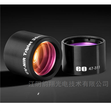 紫外到红外（UV-to-NIR） 校正三片镜组件